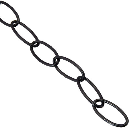 BLUE DONUTS Chain Extension for Hanging Baskets, Planters, Powder Black, 36 Inches BD3542791